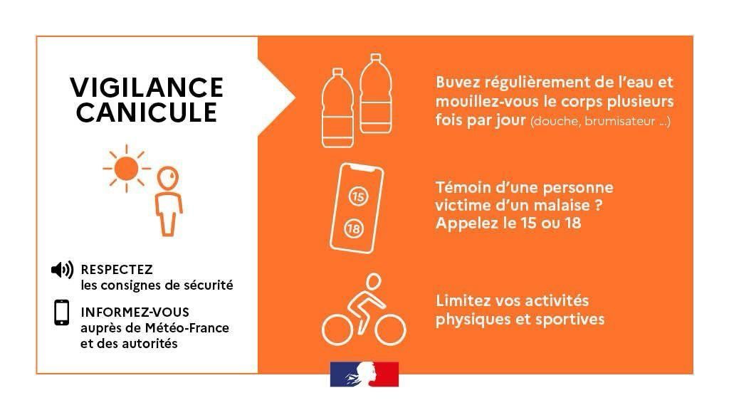 CANICULE VIGILANCE ROUGE