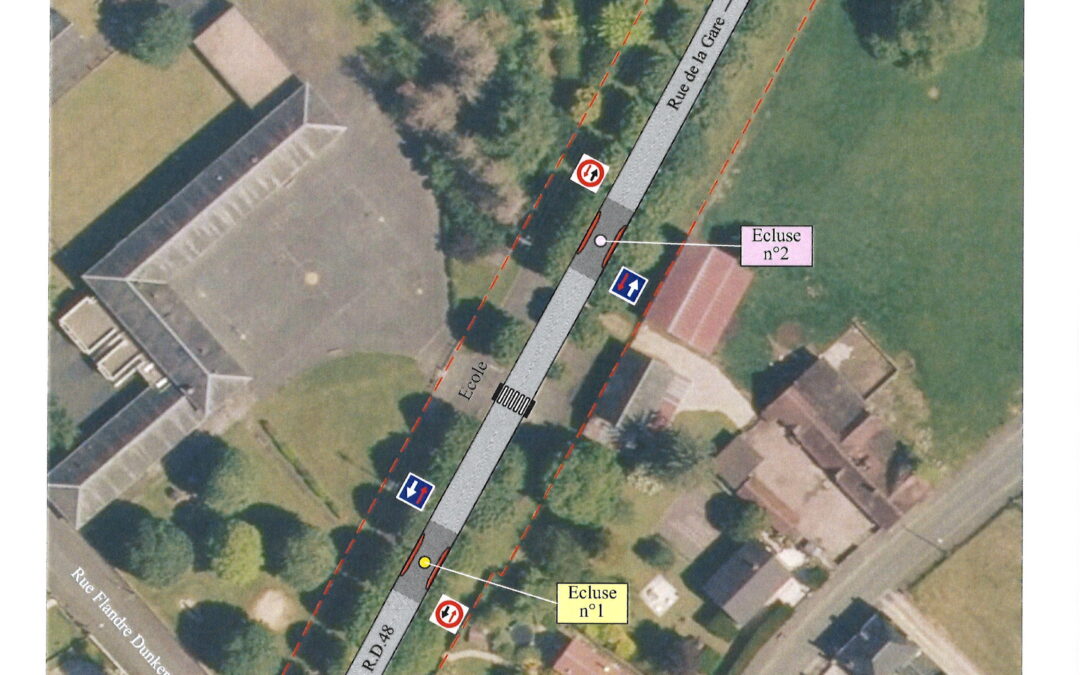 Modification de la circulation Avenue du Château de l’Isle Savary