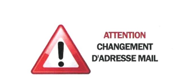 Changement d&rsquo;adresse mail de la Mairie